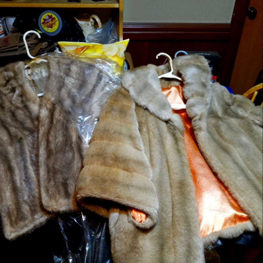 Vintage fur coats